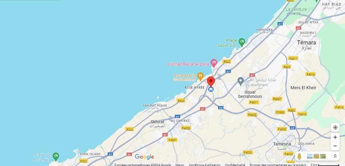 Echappez A La Ville , Appartement Pres De La Nature, Entre Foret Et Plage Juste Pour Les Familles Skhirat Buitenkant foto